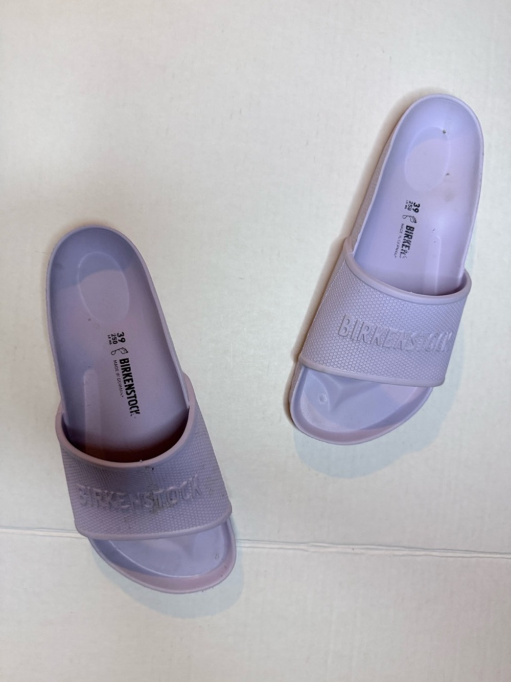 Birkenstock Lavender Purple EVA Slide Sandals